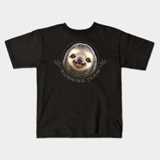 SLOTH RUNNING TEAM Kids T-Shirt